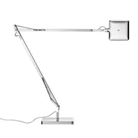 flos -   lampe de bureau kelvin chrome  aluminium